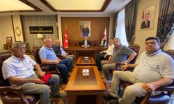 YENİ PARTİ’DEN KAYMAKAM YÜKSEL’E ZİYARET