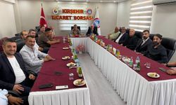 ŞABAN ÇELİK’TEN KIRŞEHİR TİCARET BORSASINA ZİYARET