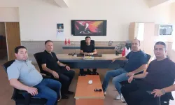 EĞİTİM BİR-SEN’DEN HACI BAYRAM ÖZATA’YA HAYIRLI OLSUN ZİYARETİ