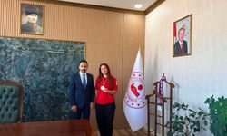 Çiçekdağı’nın Gururu Yoncagül Yılmaz’a Kaymakam Öğüt’ten Tebrik!