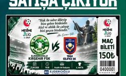 Kırşehir FSK Maç Biletleri Satışta