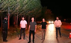 EMNİYET MÜDÜRÜ GÖRÜCÜ SAHADAKİ ÇALIŞMALARI İNCELEDİ