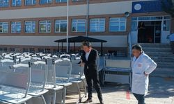 Mucur Atatürk İlkokulunda derslik donanımları yenilendi