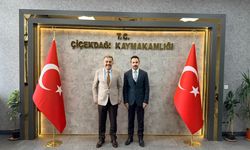 MHP Kırşehir İl Başkanı Deniz’den Kaymakam Öğüt’e ziyaret