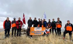 Kırşehir’de Gönül Dağı Zirve Yürüyüşü Düzenlendi