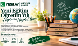 Kırşehir’de yeni eğitim yılı için sağlık ve başarı mesajı