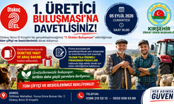 KIRŞEHİR’DE “1. ÜRETİCİ BULUŞMASI” DÜZENLENECEK