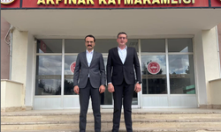 Kaymakam Ali Can Yıldız’dan Kaymakam Ali Erdoğan’a Ziyaret