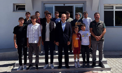 Boztepe’nin Gençlerinden Kaymakam Bayram’a Ziyaret