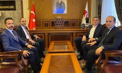 Kaymakam Yüksel’e Meslektaşlarından Veda Ziyareti