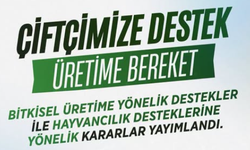 Kırşehirli Çiftçileri İlgilendiren Destekler Artırıldı