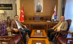 ŞAHİN’DEN KAYMAKAM KIYICI’YA HAYIRLI OLSUN ZİYARETİ