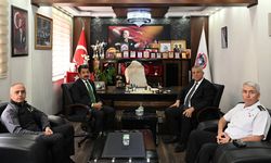 Kırşehir Protokolü KESOB Başkanı Öztürk ile Bir Araya Geldi