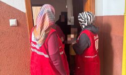 Kızılay Gönüllüleri Kapıları Çaldı