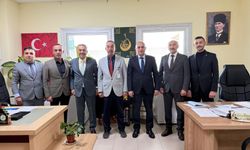 Başkan İsmail Deniz’den Yusuf Aydın’a Hayırlı Olsun Ziyareti