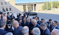 Milletvekili Erkan, Cumhurbaşkanı Erdoğan’ı TBMM’de karşıladı