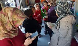 Gezici Kütüphane Cezaevi Lojmanlarına Konuk Oldu!