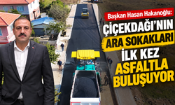 Başkan Hakanoğlu: “Çiçekdağı’nda asfaltsız yol kalmayacak”