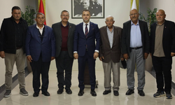 Köy Muhtarından Kaymakam Ergün’e Hayırlı Olsun Ziyareti