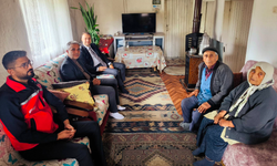 Kaymakam Ergün’den Ailelere Ziyaret