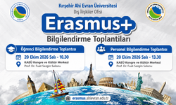 KAEÜ’de Erasmus+ Bilgilendirme Toplantıları Düzenlenecek