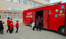 Kırşehir’de Gezici Kütüphane Öğrencilerle Buluştu