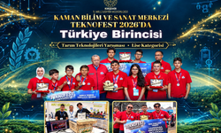 Kaman BİLSEM, TEKNOFEST 2026’da Türkiye Birincisi Oldu