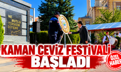 35. Kaman Ceviz Festivali Coşkuyla Başladı