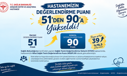 Hastanenin Değerlendirme Puanı 90’a Yükseldi
