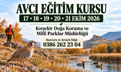 Kırşehir’de Avcı Eğitim Kursu Düzenlenecek