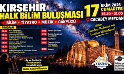 Bilim ve Gökyüzü Tutkunları Cacabey Meydanı’nda Buluşacak