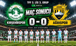 Kırşehirspor Evinde Fırsat Tepti: Ağrıspor ile Yenişemedi