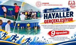Kırşehir’de BESYO Hazırlık Kursundan Büyük Başarı