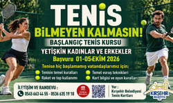 Kırşehir’de Tenis Bilmeyen Kalmasın!