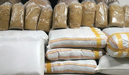 Kırşehir'de 700 kilogram gümrük kaçağı tütün ele geçirildi