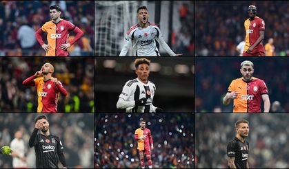 Beşiktaş-Galatasaray derbisinde gözler golcülerde olacak