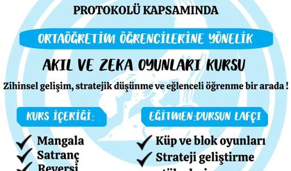 Zeka Oyunları Kursu Başlıyor!