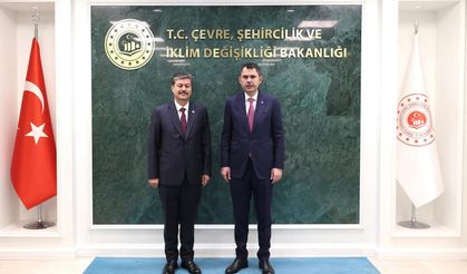 Vekil Erkan, Bakan Kurum'u ziyaret etti