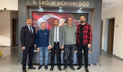 Aydın, “Kapım ve gönlüm daima açık” dedi