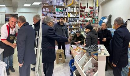 MHP Kırşehir İl Başkanı Arif Kılıç’tan Merkezde Esnaf Ziyareti