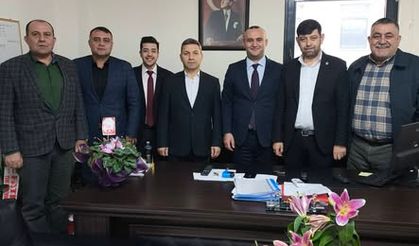 Kırşehir Büro Memur-Sen’den Murat Türkmenoğlu’na Ziyaret