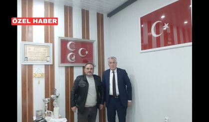 Murat Sürmeli'den Mustafa Genç’e Hayırlı Olsun Ziyareti