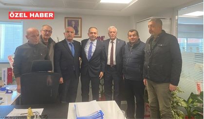 Kamanlılar Derneği’nden Hemşehrimiz Yusuf Gök’e Hayırlı Olsun Ziyareti