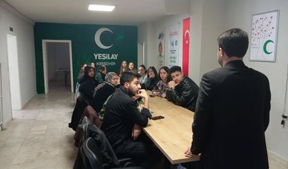 “Benim Kulübüm Yeşilay” Projesi Devam Ediyor