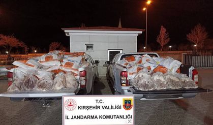 Kırşehir'de 1 ton 200 kilo kaz eti ele geçirildi