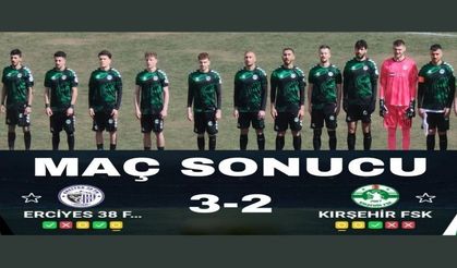 Kırşehir FK, Öne Geçtiği Maçı Kaybetti