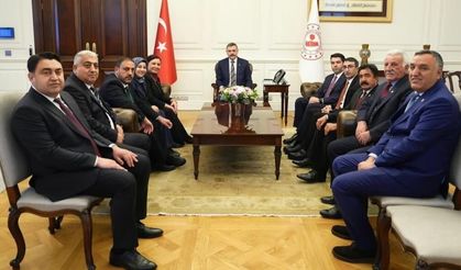 Bakan Çiftçi’ye Kırşehir AK Parti  Heyetinden Hayırlı Olsun Zİyareti