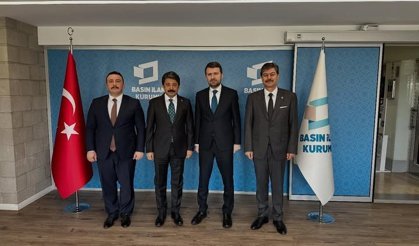 Kırşehir Heyeti Basın İlan Kurumu’nda