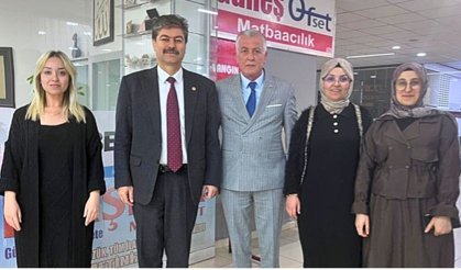 Milletvekili Erkan’dan Kırşehir Memleket Gazetesi'ne 49. Yıl Ziyareti