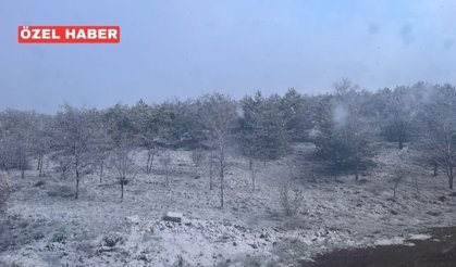 Kırşehir Bahar Ortasında Beyaza Büründü